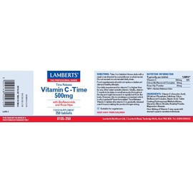 Lamberts Vitamin C 500 mg Time Release 250 tabs