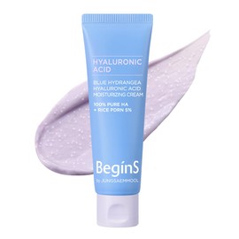 BeginS by JUNGSAEMMOOL Crema hidratante de ácido hialurónico Blue Hydrangea