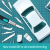 Prozwee Model Craft Hand Saw Kit(with 14PCS Saw Blades),Modeling Knife