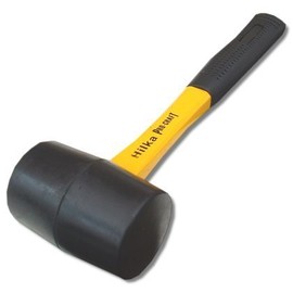 Toolzone 16Oz Rubber Mallet Fibre Handle