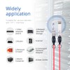 Red SFP+ Cable, 10G SFP+ DAC, 0.5M(1.64ft), Passive Direct Attach