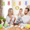 Wooden Easter Ornaments to Paint Spring Decoration Happy Easter Cutouts