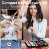 MIXCOOL Sewing Kit for Adults, Beginners, Needle and Thread Kit,