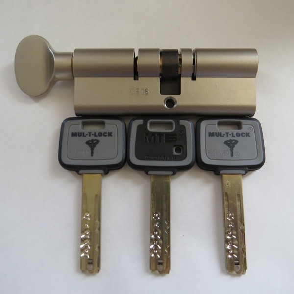 MT5+ Mul-t-lock Cylinder High security 96 mm 53+43 mm euro profile Tumb turn