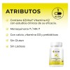 BIO B Vitamina K2 Vital (MK-7) D3 con Calcio y