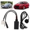 Car Audios AUX Wire ABS MP3 Input Adapter Replacement for