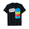 Master Builder Bricks Blocks Play Toys T-Shirt