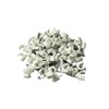 50 x 6mm K-Type White Cable Clips with Fixing Nail