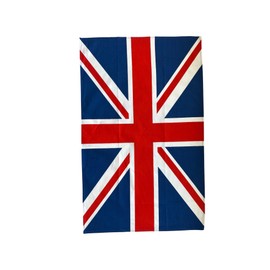 LILAJ Union Jack Tea Towel 100% Cotton British Flag Kitchen Towel, Practical Decorative Cloth for Drying, Wiping or Display - UK Souvenir or Gift - 73x45cm