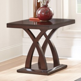 Steve Silver Company Jocelyn End Table, 24" W x 24" D x 24" H