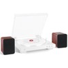 Saiyin Speakers for Vinyl Record Player, Bluetooth Turntable Speakers with