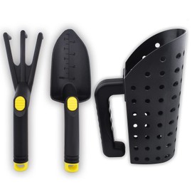 CIPOOH Metal Detector Accessories, Sand Scoop Sand Shovel & Trident Rake Digging Tools for Metal Detecting, Beach Shelling, Sand Sifter at The Beach & More for Kids and Adult