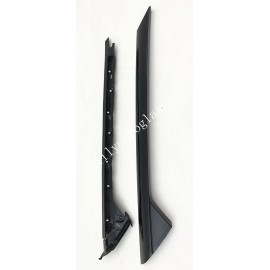 NAGD Fits 11-19 Ford Explorer Windshield Driver Left Front Pillar Trim Molding Set