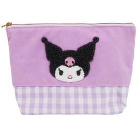 Nakajima Corporation 189059-23 Gingham Sagara Cosmetic Pouch, Kromi