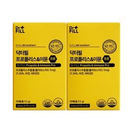 Dr. Phil 닥터필 필름형 프로폴리스이뮨 228mg x 30개입 x 2개 / 써클 Dr. Phil Film-Type Propolis Immune 228mg x 30 Capsules x 2 Packs / Circle