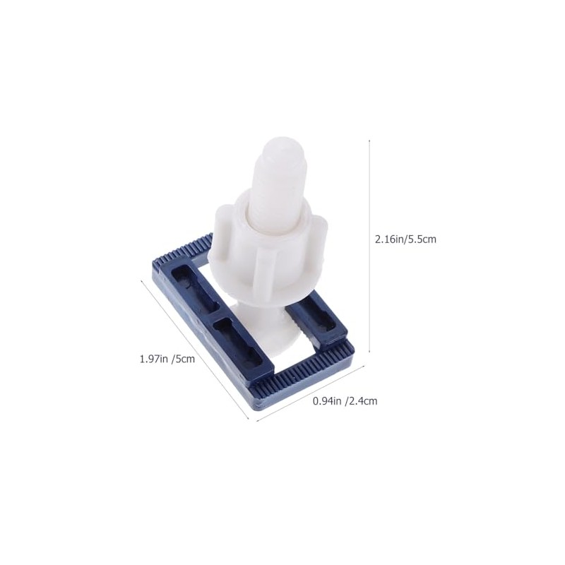 Kit Universal de 6 Tornillos para Asiento de Inodoro -