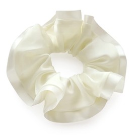 JewelVOX Scrunchie Hair Accessories, Hair Elastic, Piping, Satin, Stylish, Popular, Adult