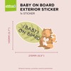 Baby on Board Car Sign - Scandi Design Baby on