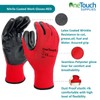 A406 A406 24 Pair Red Work Gloves Nitrile Coated for