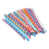 100 Pixy Silly Stix Sugar Candy Straws - Cherry -