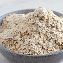 Unbranded Quick Oats Whole Grain Rolled Oatmeal Bulk Sizes LB NO ARTIFICIAL COLORS/FLAVORS - 5 lbs