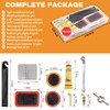 KHOSHEA 61 PCS Bike Tire Repair Kit - Inner Tube