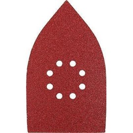 KWB quick-stick sanding triangles, wood and metal, 107 x 175 mm, for BundD multi-sander 4934-12.