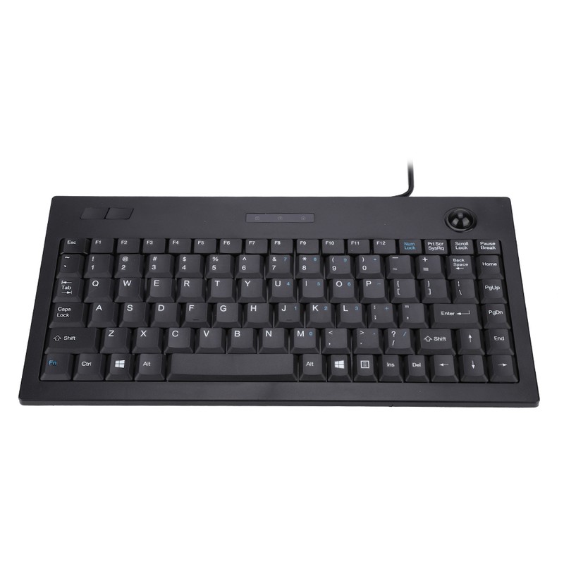 Ultra thin Mini Wired MC 9712 Keyboard USB Industrial Silent