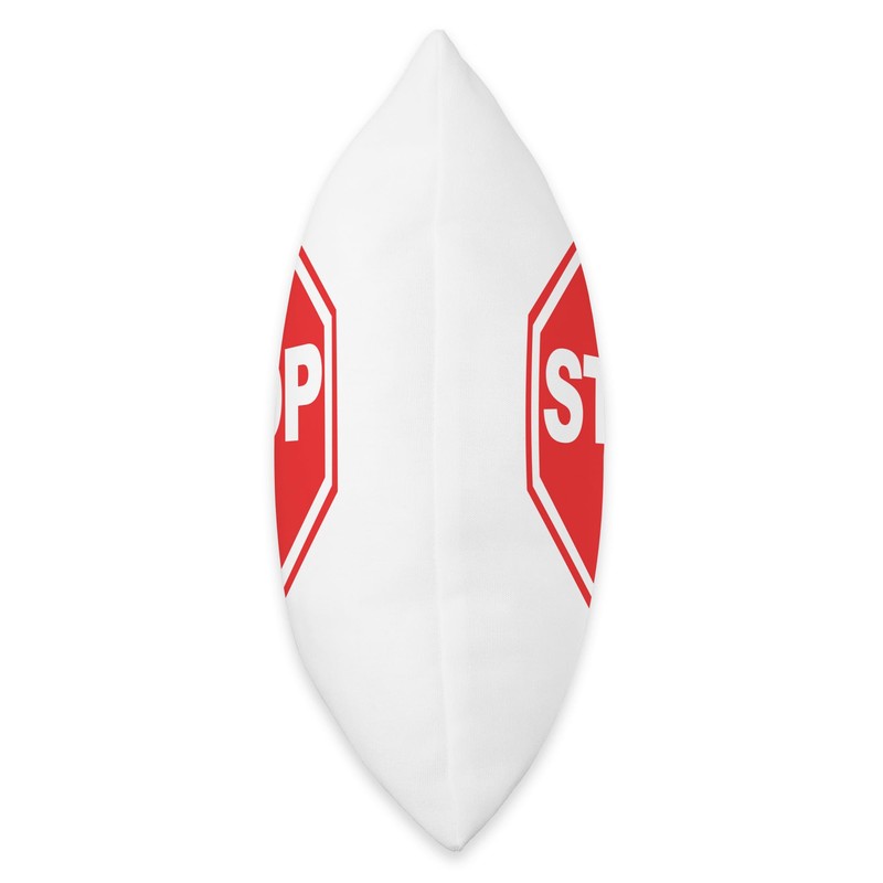 Stop Sign Throw Pillow