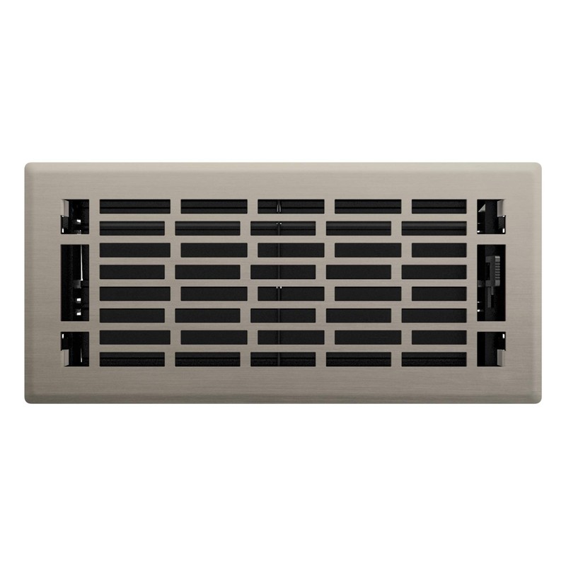 Imperial RG3378 4 x 10-Inch Geneva Decorative Floor Register, 4x10