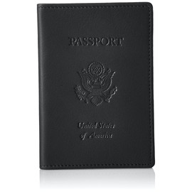 Royce Leather RFID Blocking Passport Travel Document Organizer in Leather, Blue 3, One Size