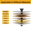 5/16-18 x 3" Flat Head Thread Cutting Self Drilling Deck