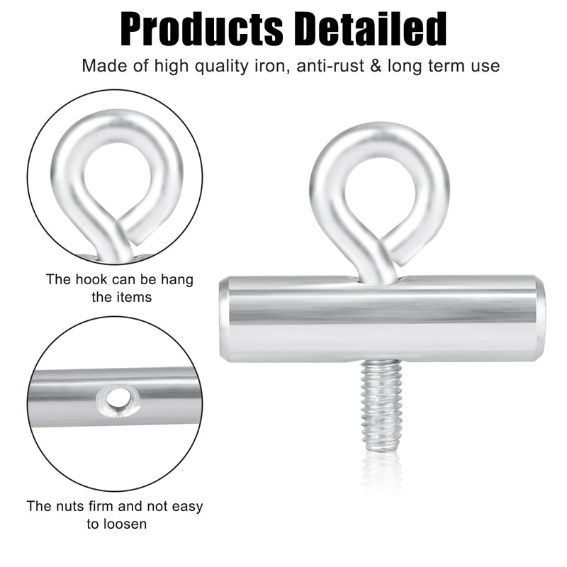 Linkstyle 4PCS Awning Rail Stoppers 8mm, Awning Stoppers End Blocking