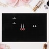 OATIPHO 2pcs Box Jewelry Sponge Pad Jewelry Insert Mat Earring