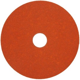 Norton SG Blaze F980 Abrasive Disc, Fiber Backing, Ceramic Aluminum Oxide, 7/8" Arbor, 5" Diameter, Grit 60 (Box of 25)