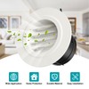 HG Power 3 Inch Soffit Vents, ABS Plastic Air Duct