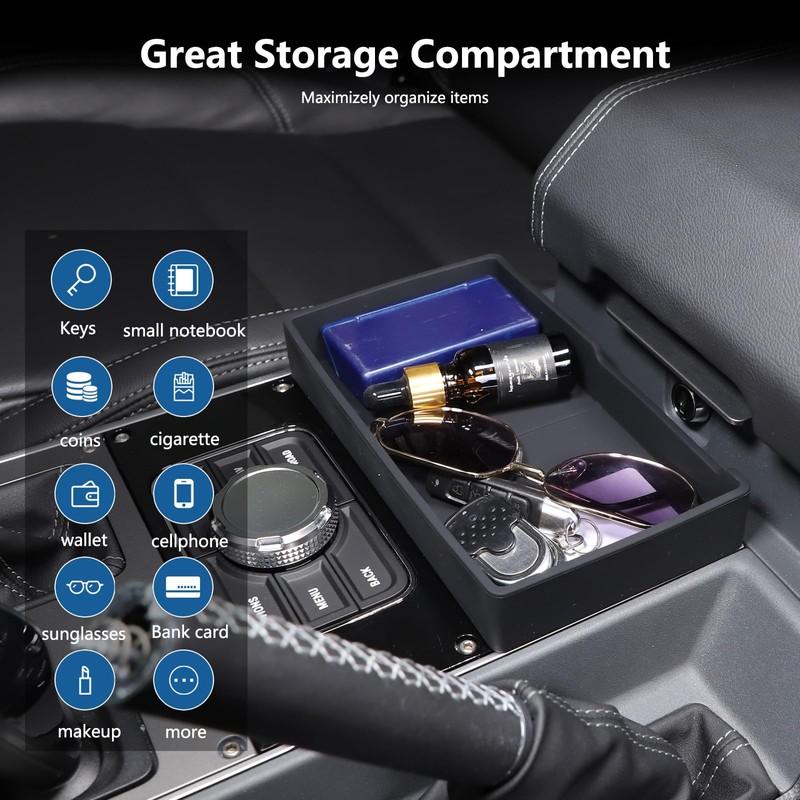 Bekantogy Grenadier Car Center Console Storage Tray - Compatible 2020-2025