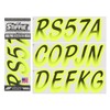 Stiffie STIFFIE Whipline Black/Day Glow Yellow 3" Boat & PWC