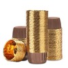 Aluminum Cupcake Liner, Eusoar 3.5 Ounce 100Pcs Disposable Aluminum Foil