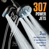 AquaCare Polaris High Pressure Multi Zone 208 Setting Shower Head