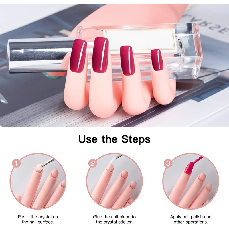 Practice Model Hand Nail Art Trainer Hand Fake Hand for