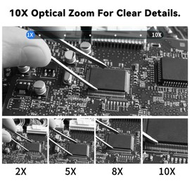 QILOVE Global Shutter USB Camera – 800P Monochrome Ultra High Speed 640fps Camera [120/210/420fps Modes] – Manual Focus 5-50mm CS Lens – Compatible with Raspberry Pi, Linux, Mac & Windows