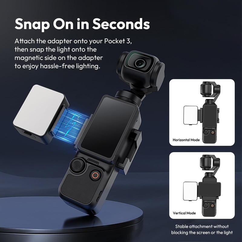 Ulanzi LM001 Pocket 3 Magnet Mini Light