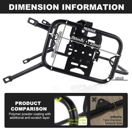 Saddlebag Support Racks Fit for Royal Enfield Meteor 350 2021-2026