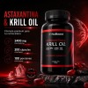 Aceite De Krill Omega 3 200 Cápsulas 100 Porciones