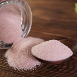 Miraculous Rock Salt (Edible) Pink Powder, 25 Mesh, Himalayan Rock Salt (4.4 lbs (2 kg) Flat Zip)