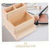 Healeved Beauty Tool Storage Box - Large Capacity Wooden Organizer