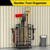 3 Tier Garden Tool Organizer, Garage Storage and Organization, Metal