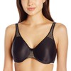 Bali womens Passion For Comfort Minimizer Underwire Bra, Black/Nude, 42D