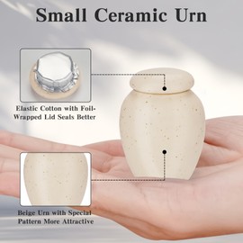 Urns for Human Ashes Candlestick for Your Loss Sympathy Gifts for Women Men Small Urn for Human Ashes Keepsake Decorative Urns Funeral Ashes Keepsake Burial Urn Memorial Urns
